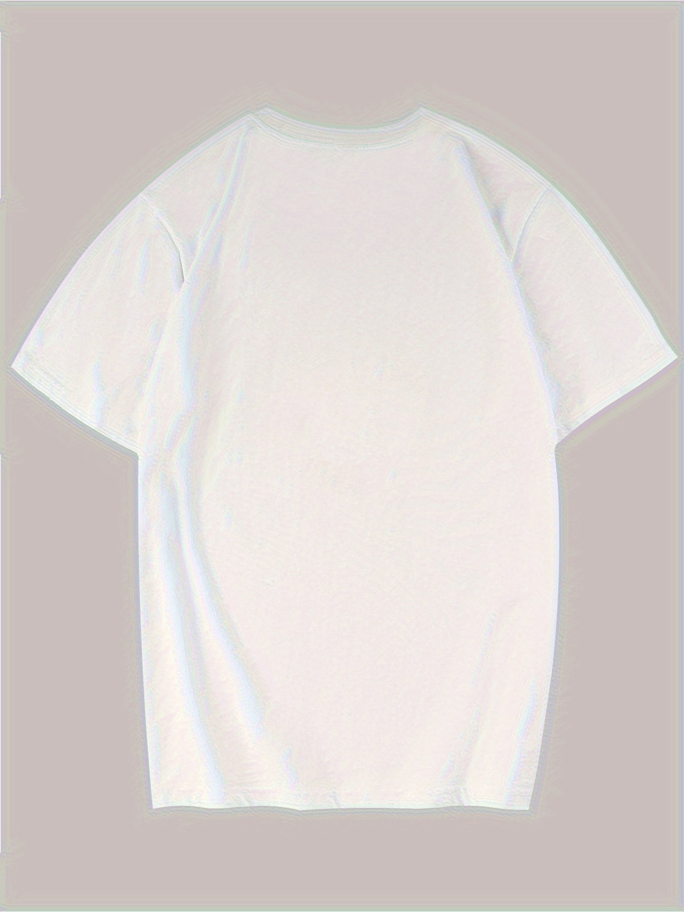 Men'S All-Season Cotton Crew Neck T-Shirt with Stylish Cross Print - Casual Short Sleeve, Regular Fit, Soft& Breathable Fabric, Perfect for Everyday and Weekend Wear