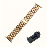 Stainless Steel Watch Band Suitable For Apple Ultra/Ultra2/8/7/6/5/4/3/2/1/SE Watch 38/40/41/42/44/45/49mm + Watch Remover