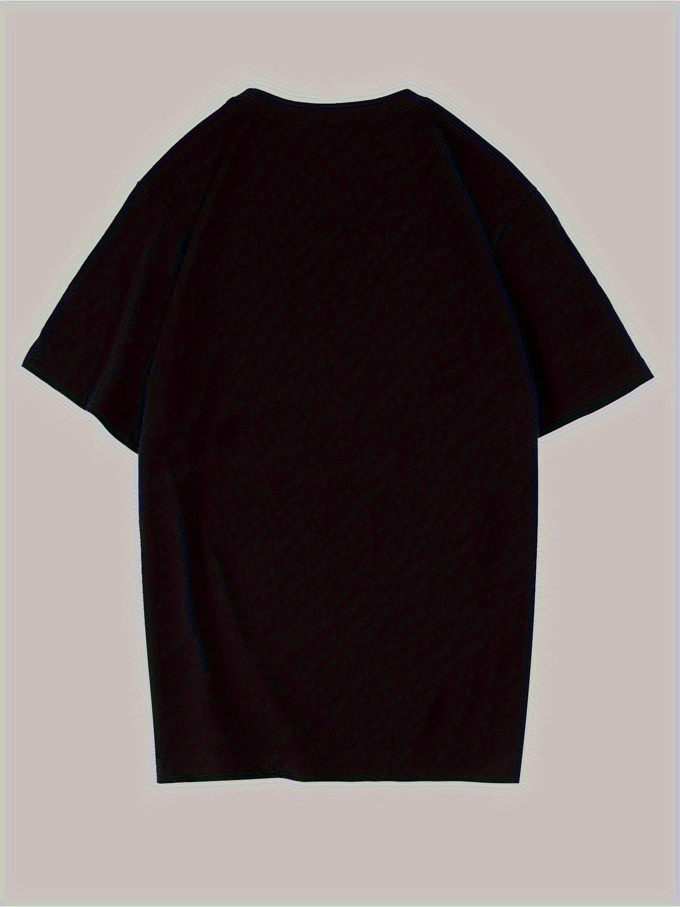 Men'S All-Season Cotton Crew Neck T-Shirt with Stylish Cross Print - Casual Short Sleeve, Regular Fit, Soft& Breathable Fabric, Perfect for Everyday and Weekend Wear