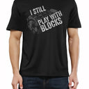 Retro Street Element Printed T-Shirt, Classic Letter Pattern Pure Cotton Short Sleeve 220G