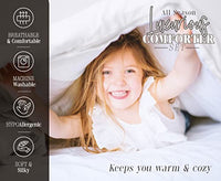 Elegant Comfort Reversible 10-Piece Comforter Set, Marble Print, Decorative Pillow and Fitted Sheet with Smart Pockets, Soft, Plush, & Lightweight Material, 10pc Marble, Queen, Lilac/Purple