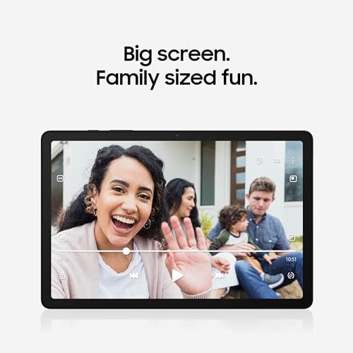 Samsung Galaxy Tab A9+ Plus 11” 64GB Android Tablet, Big Screen, Quad Speakers, Upgraded Chipset, Multi Window Display, Slim, Light, Durable, Kids Friendly Design, US Version, 2024, Silver