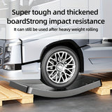 Heavy-Duty Folding Hand Cart with Silent Swivel Wheels, 660 Lbs Capacity - Black and Metallic Gray, Portable Utility Cart for Moving, Carrying Goods, Home Renovation, Heavyduty Utility Cart | Modern Utility Cart | Smooth Mobi