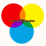 6 Pairs Of Men'S Random Color Casual Cotton Socks, Fun Colored Crazy Socks, Men'S Random Socks Blind Box Valentine'S Day Gift Randomly Send