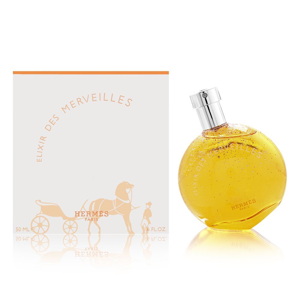 HERMES Eau Des Merveilles Elixir Eau De Parfum Spray for Women 50ml/1.7oz, clear