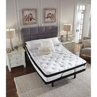 Signature Design by Ashley King Size Chime 12 Inch Medium Firm Hybrid Mattress with Cooling Gel Memory Foam