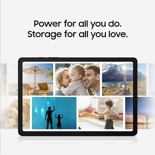 Samsung Galaxy Tab A9+ Plus 11” 64GB Android Tablet, Big Screen, Quad Speakers, Upgraded Chipset, Multi Window Display, Slim, Light, Durable, Kids Friendly Design, US Version, 2024, Silver