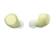 Sony WF-C510 Truly Wireless in-Ear Bluetooth Earbud Headphones with up to 22-Hour Battery, Multipoint-Connection, Mic and IPX4 Water Resistance, Yellow- New