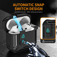 Magnetic Automatic Switch Earphone Cover For Airpods Pro 2 4 ANC Case Full Body