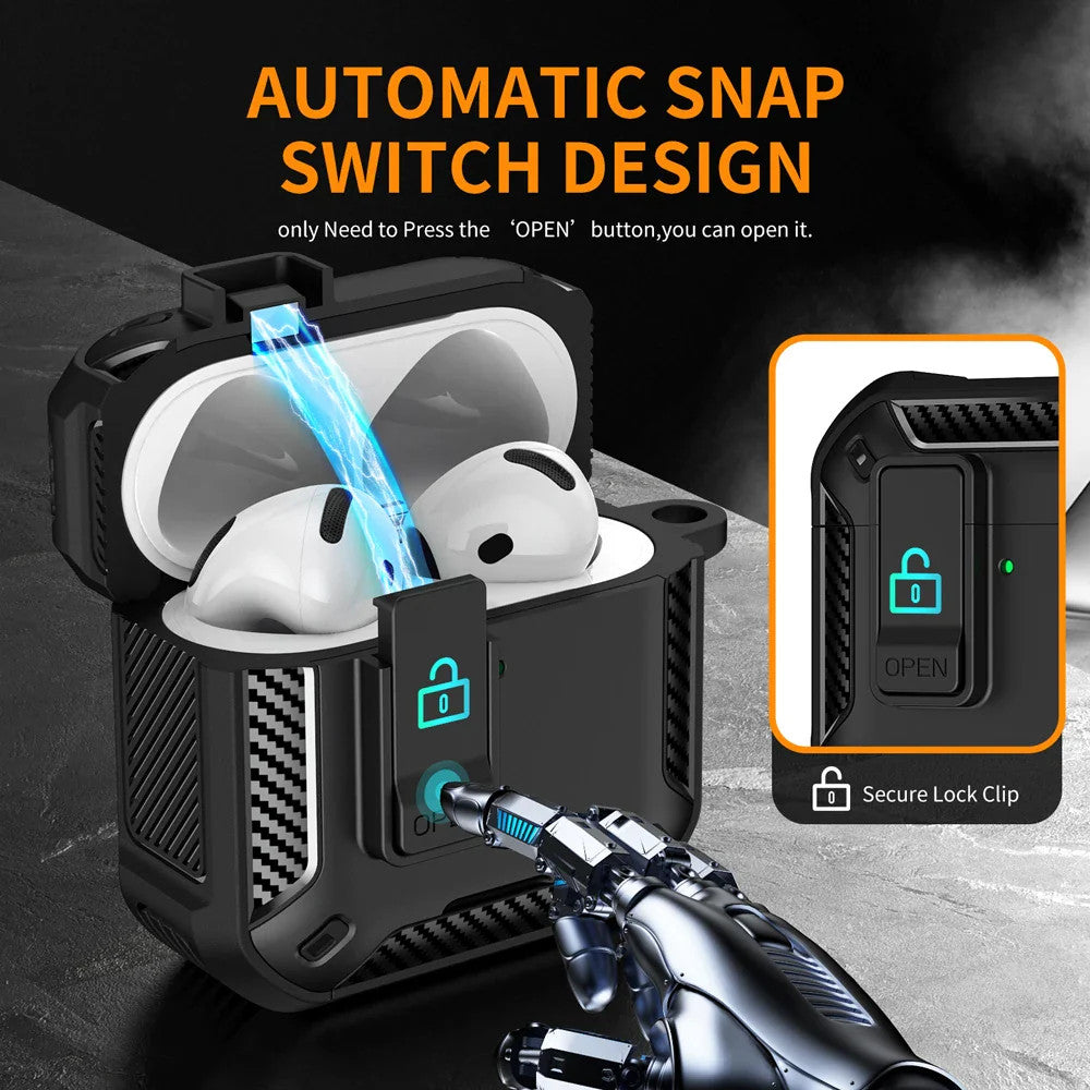 Magnetic Automatic Switch Earphone Cover For Airpods Pro 2 4 ANC Case Full Body