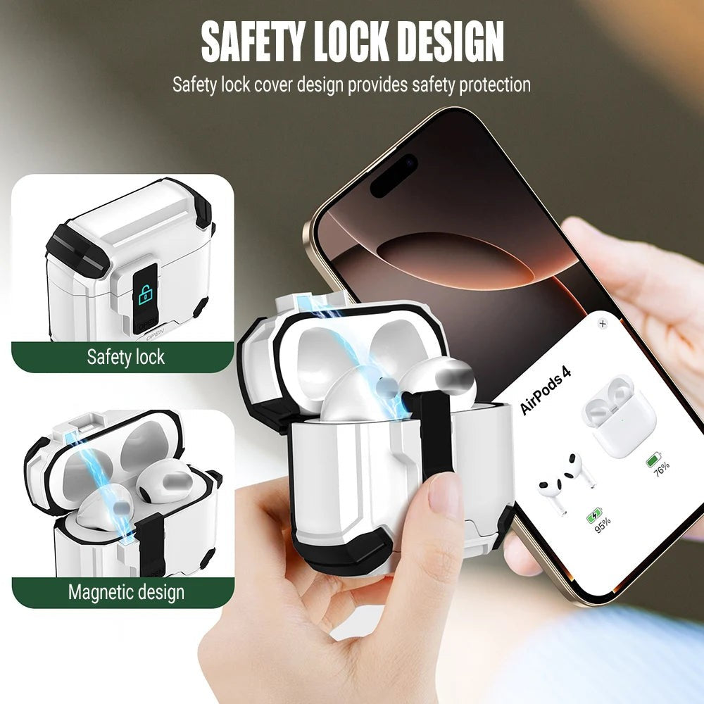 Magnetic Automatic Switch Earphone Case For Airpods Pro 2 Shockproof Wireless