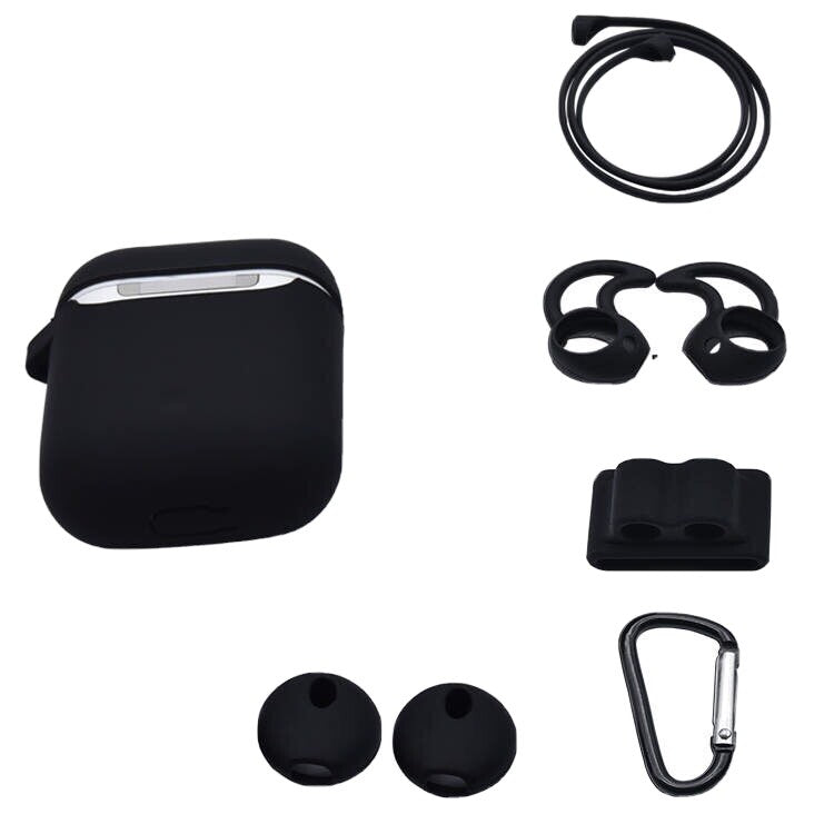 5-in-1 AirPods Silicone Case Magnetic Strap Keychain EarPods  BUY 2 GET 1 FREE