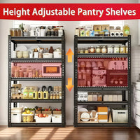 [Heavy Duty Shelving] Heavy Duty 5 Tier 2000LBS Metal Shelving Units |