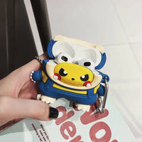 For Airpods Pro 3 Case 2025,3D Pokemon Ball Snorlax Earphone Silicone Cover For