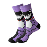 22 Pairs Of Cartoon Knitted Socks Are Novel, Fun, And Casual For Both Men And