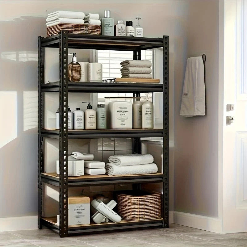 500/2000 Lb Heavy Duty Metal Garage Shelving Unit - Adjustable 3/5 Tier Utility
