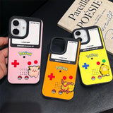 For iphone 17 16 Case,Pokemon Ball Gengar Silicone Protective Phone Cover For