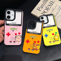 For iphone 17 16 Case,Pokemon Ball Gengar Silicone Protective Phone Cover For