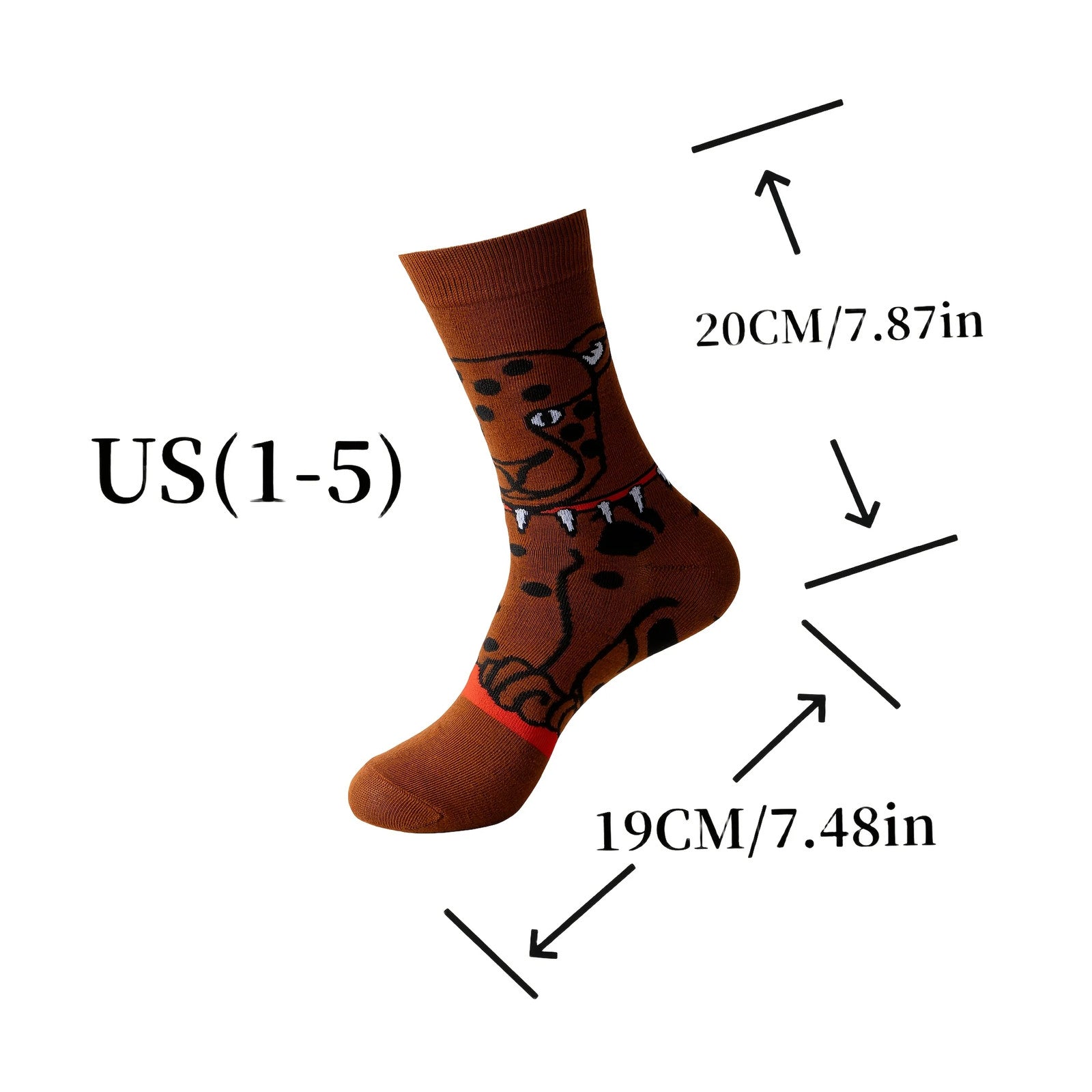 22 Pairs Of Cartoon Knitted Socks Are Novel, Fun, And Casual For Both Men And