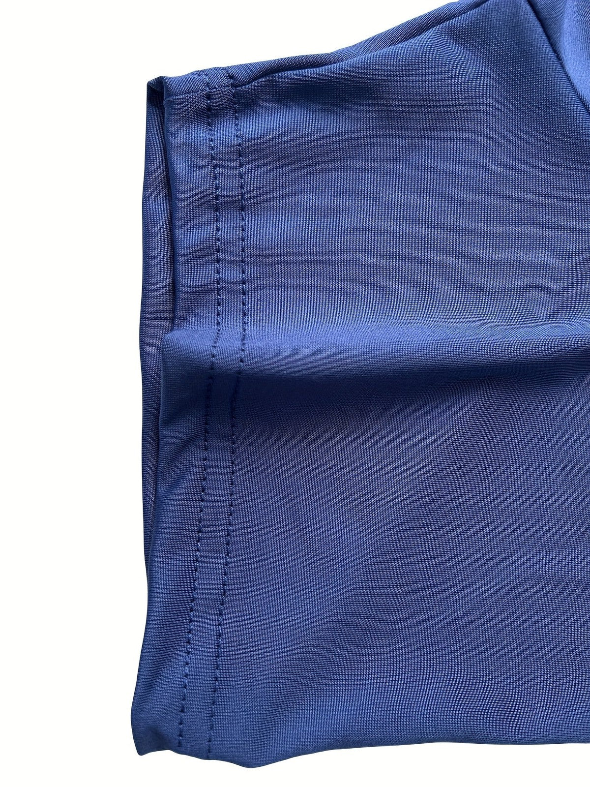 MCKENATEN MK Men's Quick-Dry V-Neck T-Shirt - High Elasticity Slim Fit Short