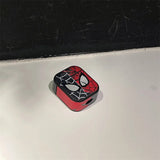 For Airpods 4 Case 2024,Disney Spiderman PU Leather TPU Protective Earphone