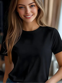 5 Piece of Blank TShirt For Men or women Unisex Casual Short Sleeve Tee 100%