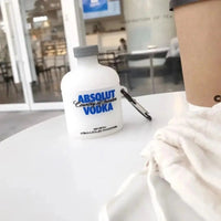 Anti-Fall Vodka Earphone Case Dustproof Silicone Bluetooth Headphone Protective