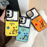 For iphone 17 16 Case,Pokemon Ball Gengar Silicone Protective Phone Cover For