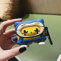 For Airpods Pro 3 Case 2025,3D Pokemon Ball Snorlax Earphone Silicone Cover For