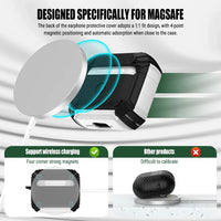 Magnetic Automatic Switch Earphone Case For Airpods Pro 2 Shockproof Wireless