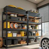 [Heavy Duty Shelving] Heavy Duty 5 Tier 2000LBS Metal Shelving Units |