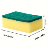 120pcs Heavy-Duty Non-Stick Kitchen Sponges - Oil-Resistant, Scratch-Resistant,