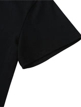 Men'S All-Season Cotton Crew Neck T-Shirt with Stylish Cross Print - Casual