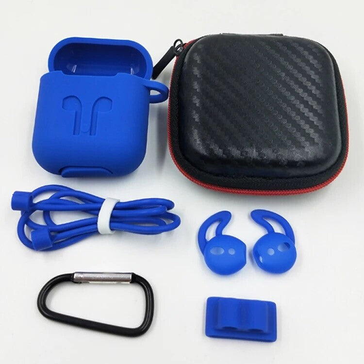 5-in-1 AirPods Silicone Case Magnetic Strap Keychain EarPods  BUY 2 GET 1 FREE