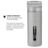 Keurig K-Mini Single Serve K-Cup Pod Coffee Maker, 6 to 12oz Brew size, with Cord Storage, Perfect for Small Spaces, Studio Gray