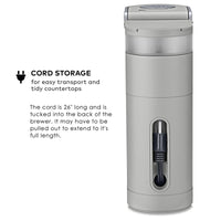 Keurig K-Mini Single Serve K-Cup Pod Coffee Maker, 6 to 12oz Brew size, with Cord Storage, Perfect for Small Spaces, Studio Gray