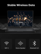 KAIGERR 16.0-inch Laptop, 16GB DDR4 512GB SSD, Newest Windows 11 Laptop with Intel 12th Gen Alder Lake N97(Up to 3.6GHz), 1920P FHD Display, Metal Shell, WiFi 6, USB3.2, Type_C, Long Battery Life