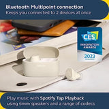 Jabra Elite 5 True Wireless in-Ear Bluetooth Earbuds - Hybrid Active Noise Cancellation (ANC), 6 Built-in Microphones for Clear Calls, Small Ergonomic Fit and 6mm Speakers - Gold Beige