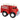 Green Toys Fire Truck - BPA , Phthalates Free Imaginative Play Toy for Improving Fine , Gross Motor Skills. for Kids,Red