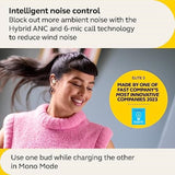 Jabra Elite 5 True Wireless in-Ear Bluetooth Earbuds - Hybrid Active Noise Cancellation (ANC), 6 Built-in Microphones for Clear Calls, Small Ergonomic Fit and 6mm Speakers - Gold Beige