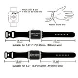 15pcs Set Of Active Sport Bands for Apple Watch - Waterproof And Sweatproof, 15 Replacement Bands for Unisex, Compatible with iWatch Series 1-Ultra/SE (38mm-49mm) - Durable Zinc Alloy Buckle, Casual Watch Band | Modern Watch