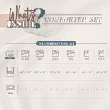 Elegant Comfort Soft & Plush Sherpa Comforter- Lilith Plaid Collection, 3-Piece Bed Set, , Reversible Down Alternative Micro-Suede, Plaid Sherpa Comforter, King, Ocean Navy