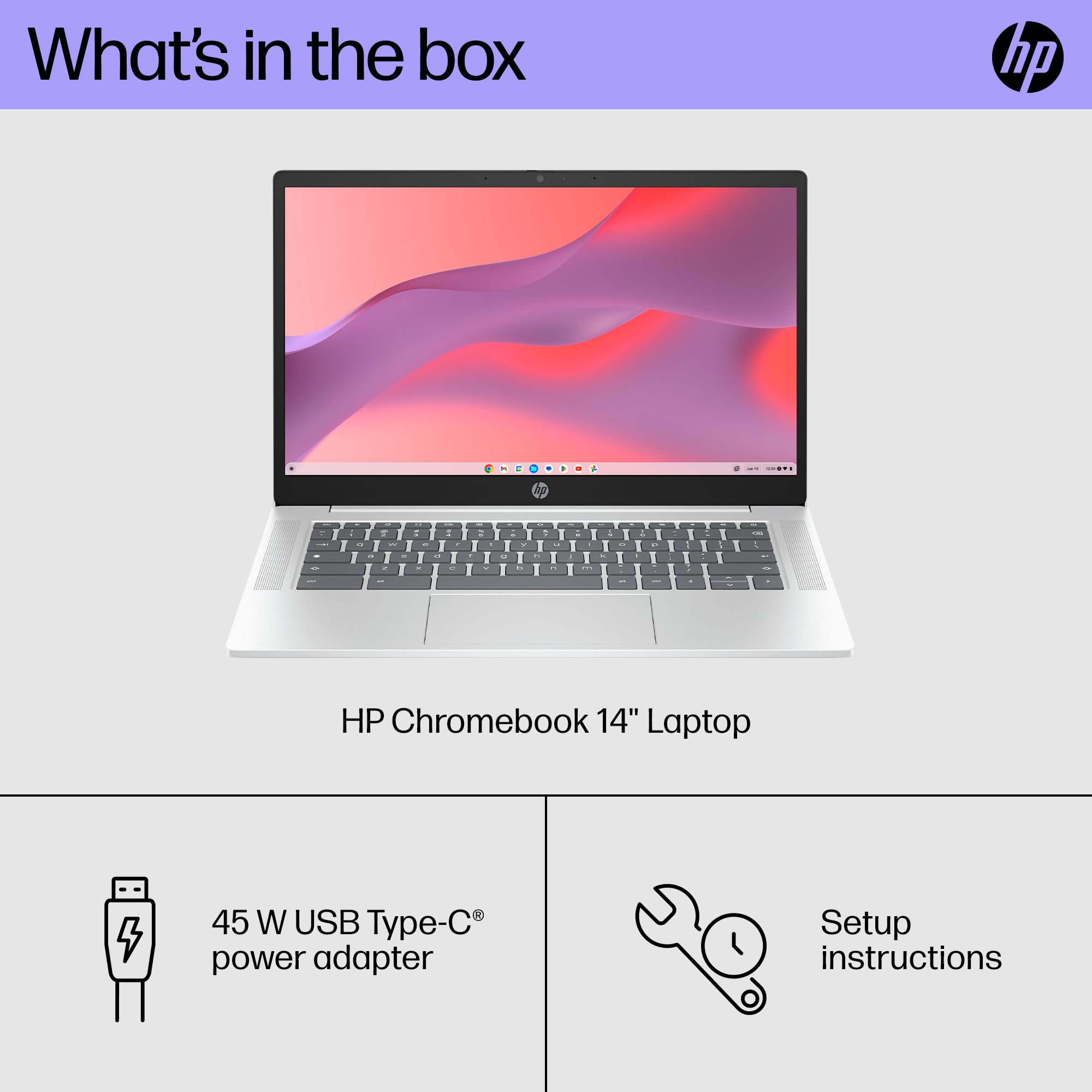 HP Chromebook 14-inch Laptop