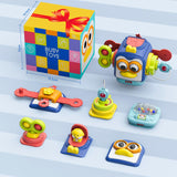 OSIMILY Montessori Toys for 1 Year Old, Sensory Toys for Toddlers 1-3, Travel Activities Busy Cube, Baby Gifts for 12 18 Month, Motor Skills Educational Learning Toys