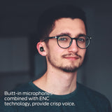 Monster Wireless Earbuds, Touch Control Bluetooth Earphones with Charging Case, Lightweight in-Ear Headphones, Built-in Microphone, IPX6 Waterproof, Fast Charging Sports Bluetooth Headset