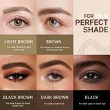 iMethod Eyebrow Pen - Eyebrow Pencil with Micro 4-Fork Tip, Microblading Eyebrow Pen for Natural Hair-Like Brows, Long-Lasting Eye Brow Pencils for Women, Smudge-proof, Black Brown