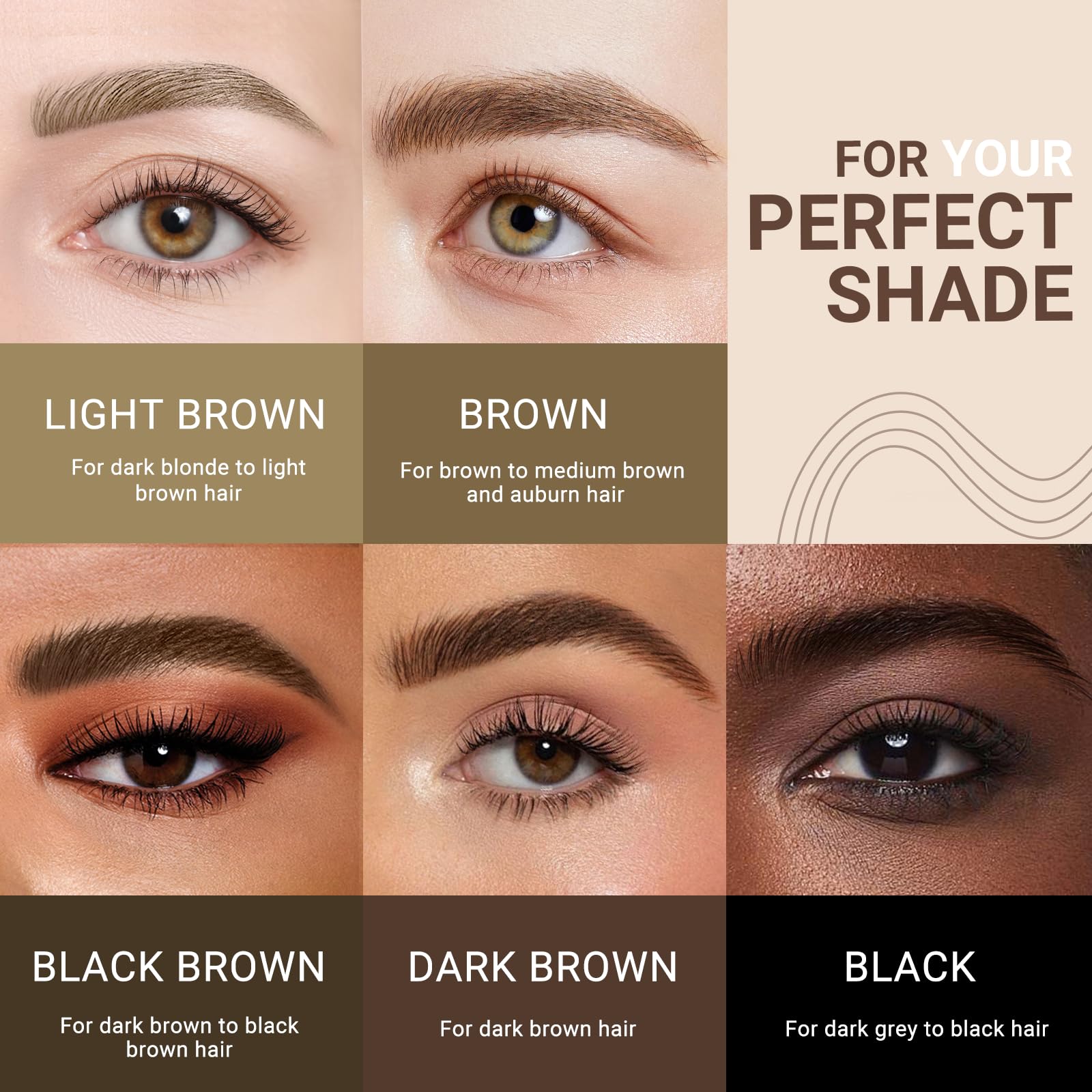 iMethod Eyebrow Pen - Eyebrow Pencil with Micro 4-Fork Tip, Microblading Eyebrow Pen for Natural Hair-Like Brows, Long-Lasting Eye Brow Pencils for Women, Smudge-proof, Black Brown