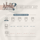 Elegant Comfort 3-Piece Winter Lodge-Patch Sherpa Comforter Soft, Cozy and Durable Quality, Heavy Weight Reversible Down Alternative Micro-Suede, Patch Sherpa Comforter, Cal King