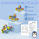 OSIMILY Montessori Toys for 1 Year Old, Sensory Toys for Toddlers 1-3, Travel Activities Busy Cube, Baby Gifts for 12 18 Month, Motor Skills Educational Learning Toys