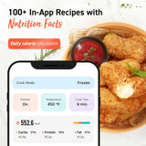 COSORI Air Fryer 9-in-1, Compact & Large 6-Qt, Fast Turbo Modes, 90-450°F Evenly Results with Precise Temperature Control, 95% Less Oil, Roast, Bake, Dry, Reheat, Frozen, Broil, Proof, Grey